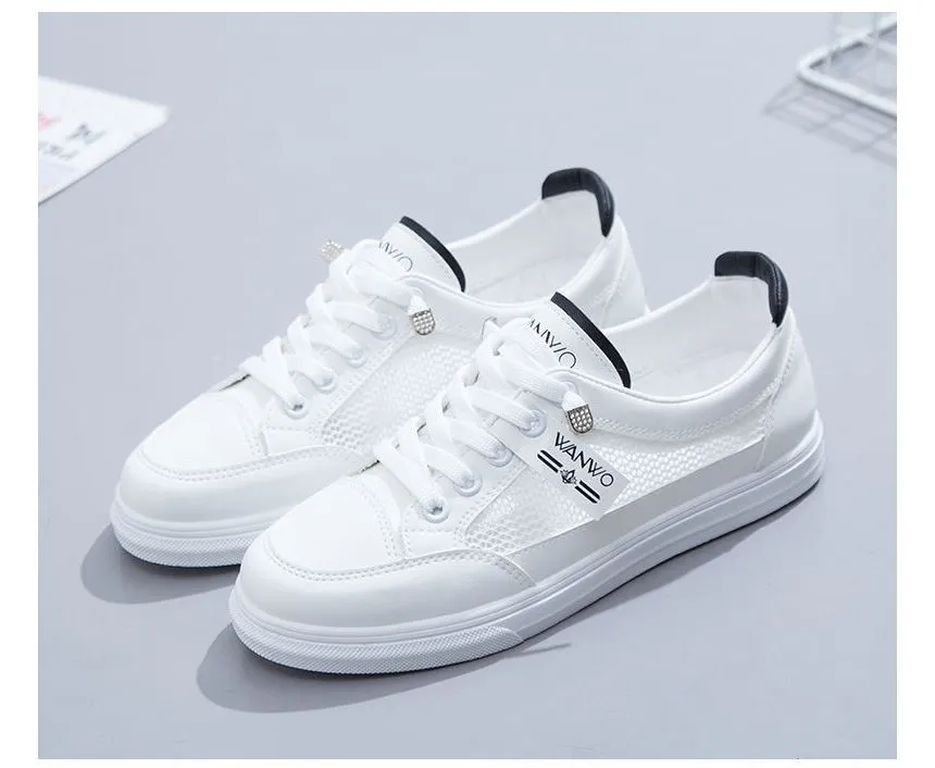 Panel Mesh Sneakers