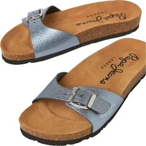 Pepe Jeans Women's Flatform Flat Sandal