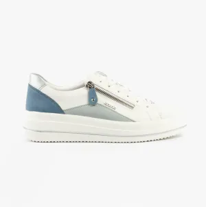 Remonte D1C01-84 Womens Trainers White Combination