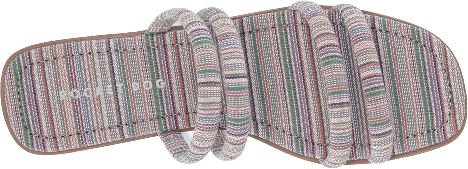 Rocket Dog Women's Felicia Hot Springs Cotton Flat Sandal