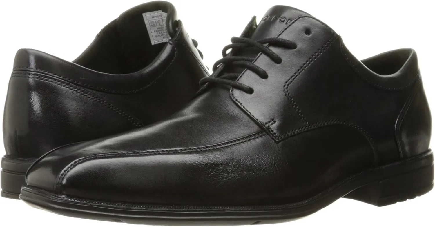 Rockport Mens Macudam Oxford-, Black, 8