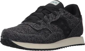Saucony Originals Women's DXN Trainer CL Knit Sneaker, Black, 6.5 Medium US
