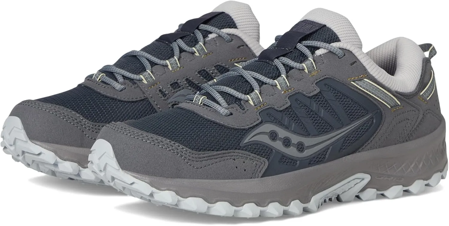 Saucony Unisex Grid Peak Sneaker, Dark Grey/Grey, 11 US Men