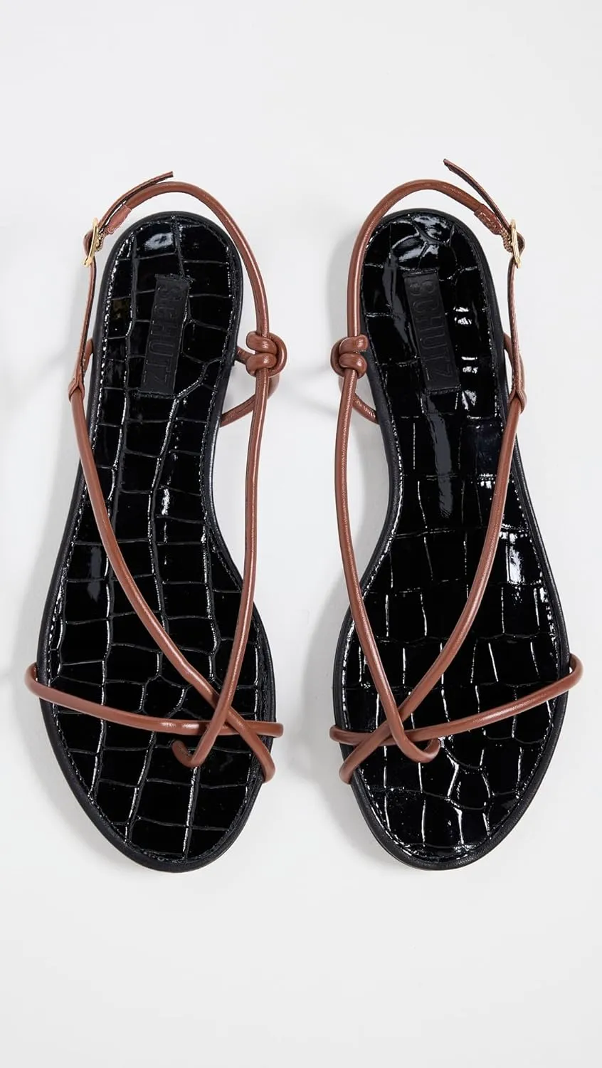 SCHUTZ Women's Malta Flat Sandals