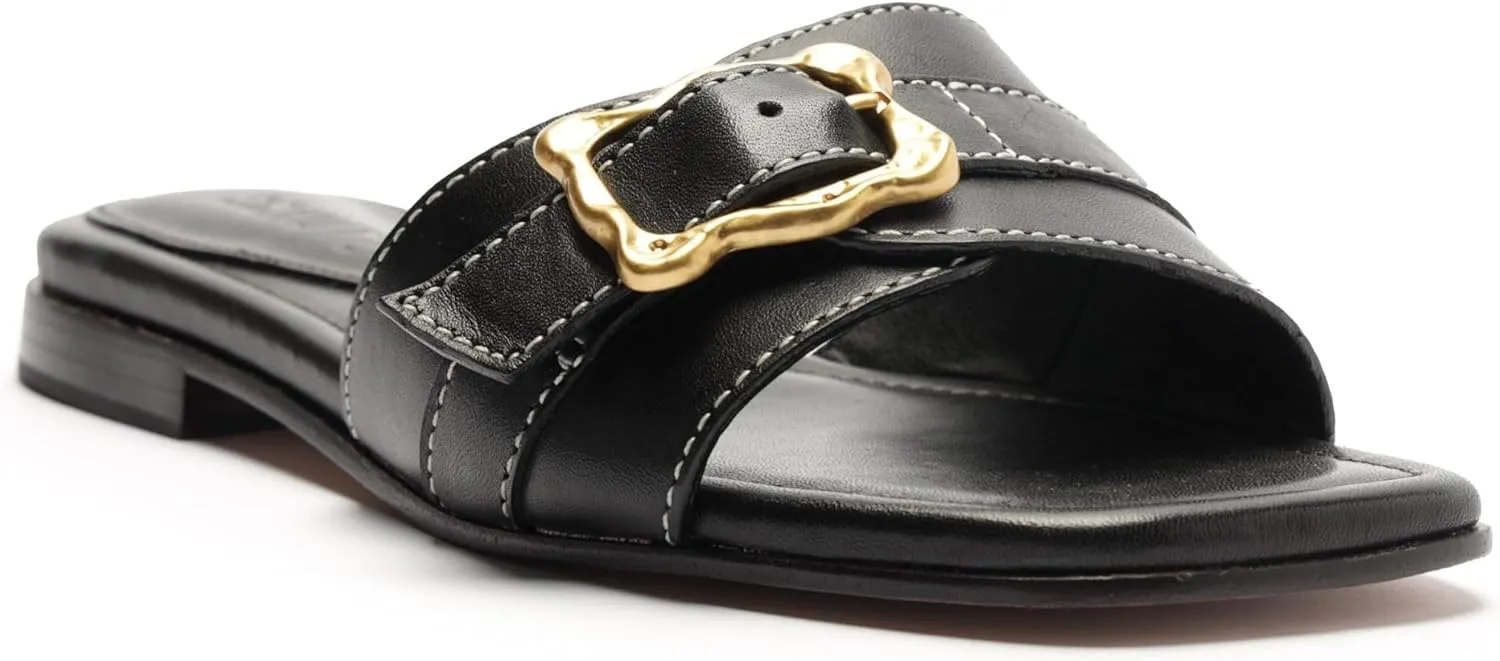 SCHUTZ Women's Wavy Flat Sandal
