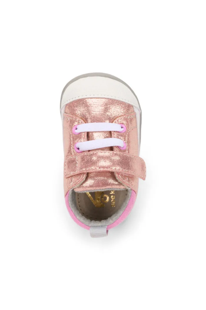 See Kai Run Stevie II First Walker in Rose Shimmer