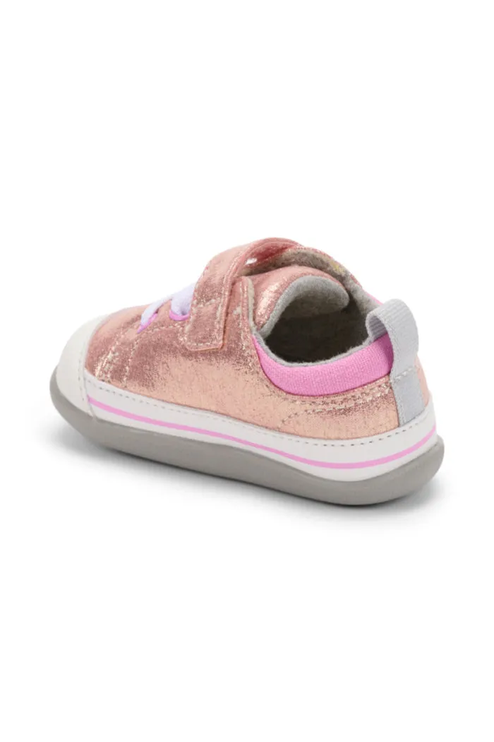 See Kai Run Stevie II First Walker in Rose Shimmer