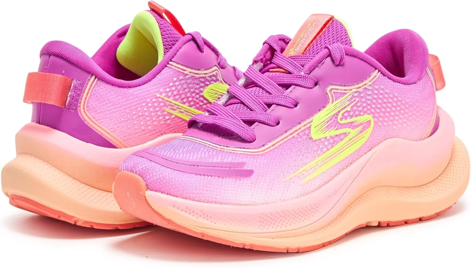 Skechers Girl's Max Cushioning Ascend-Aura Sneaker