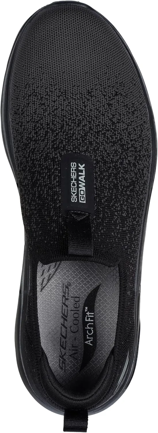 Skechers Men's Go Walk Arch Fit Linear Axis 2.0 Sneaker