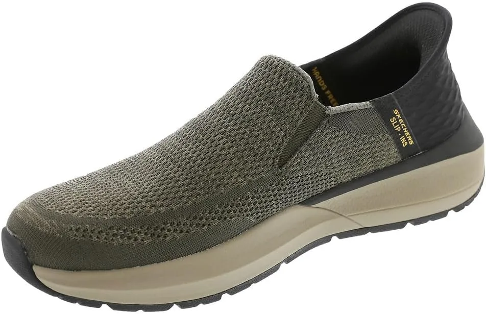 Skechers Men's Neville-Rovelo Slip-in Sneaker