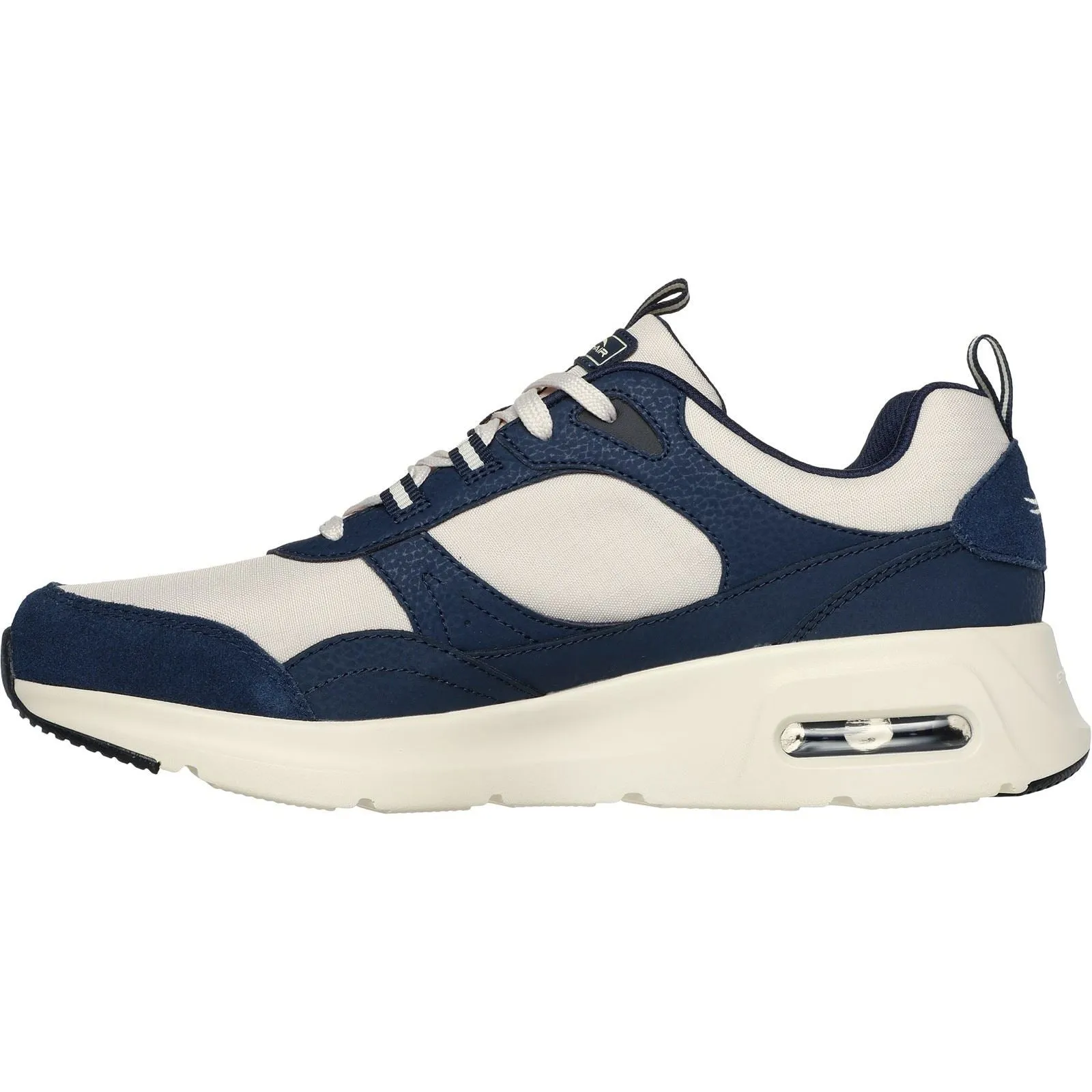Skechers Men's Skech-Air Court - Yatton Trainer in Navy/Natural