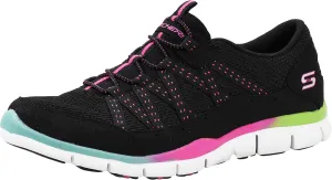 Skechers Women's Gratis Strolling Black/Multi Sneakers 7 M US