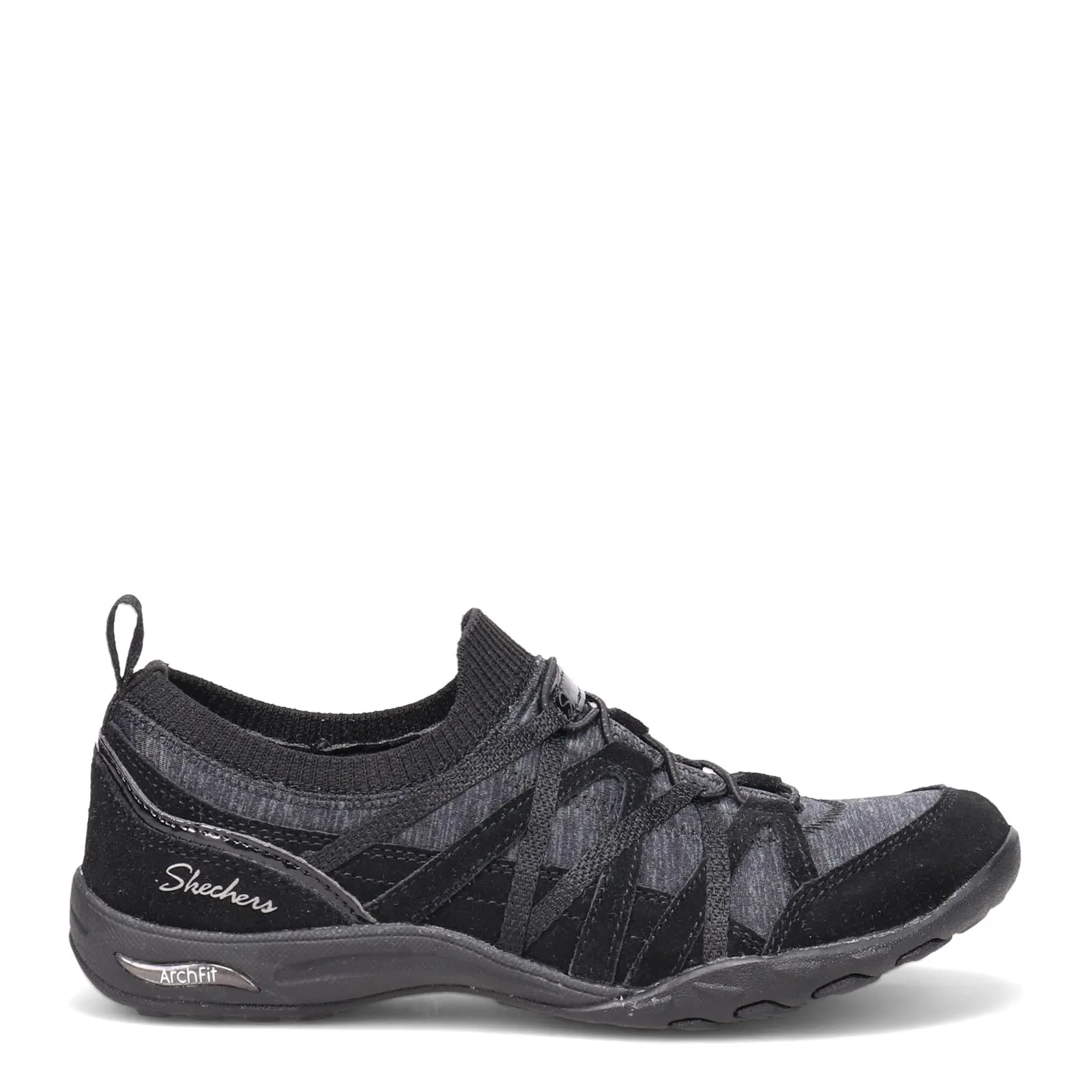 Skechers Women's Sneaker, Black, 5.5