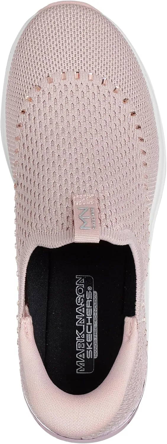 Skechers Women's The Triple Wedge-Clariti Hands Free Slip-ins Sneaker