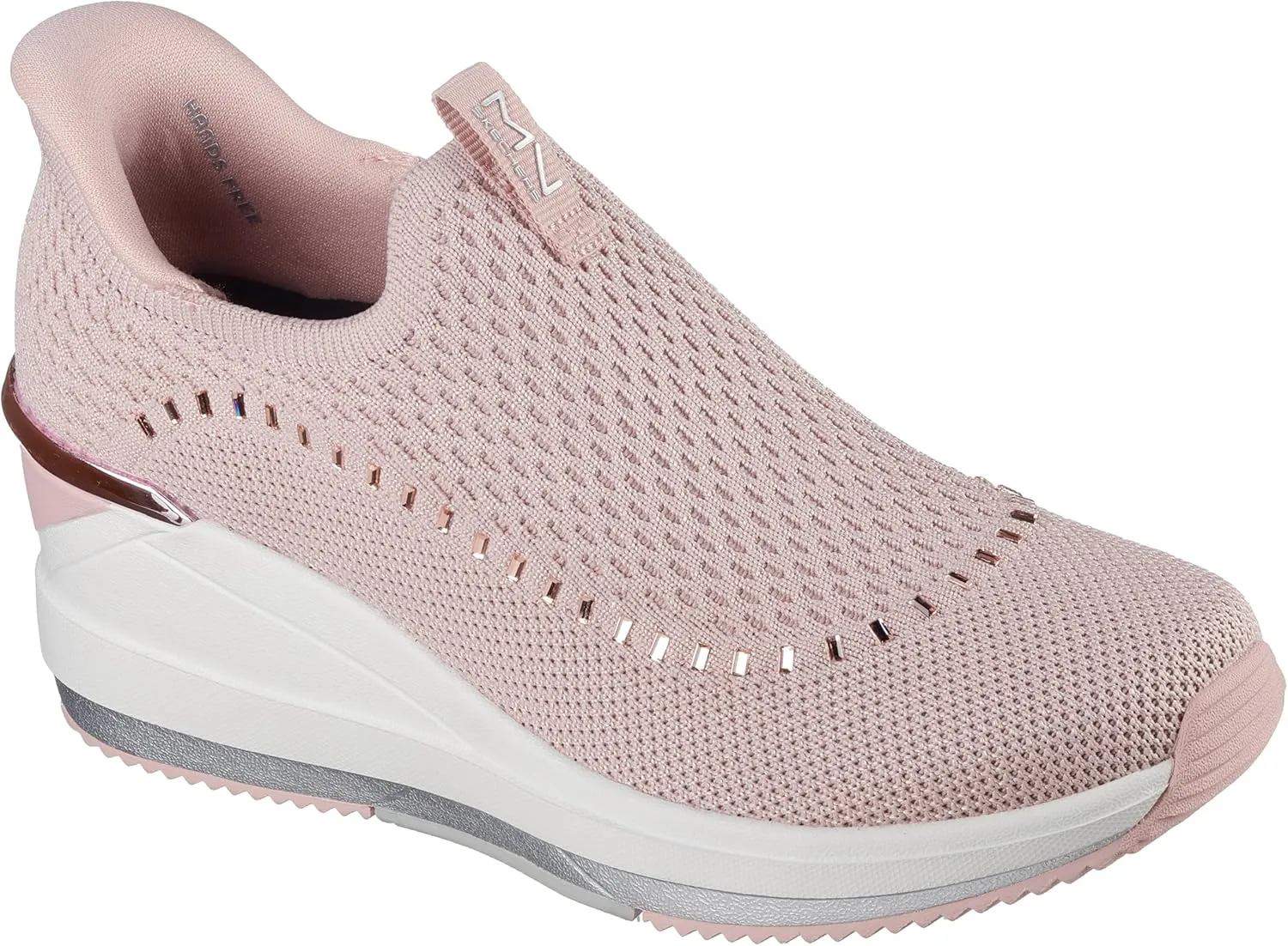 Skechers Women's The Triple Wedge-Clariti Hands Free Slip-ins Sneaker