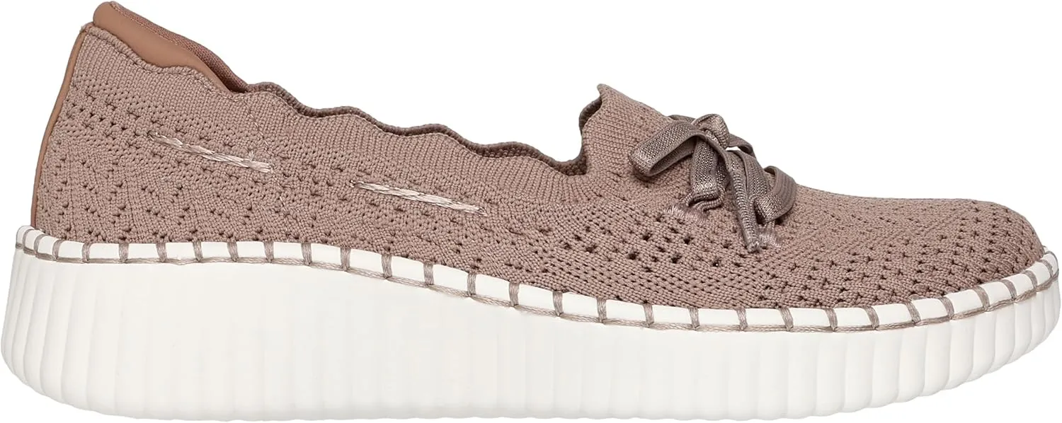 Skechers Women's Wilshire BLVD-Knit Sail Sneaker