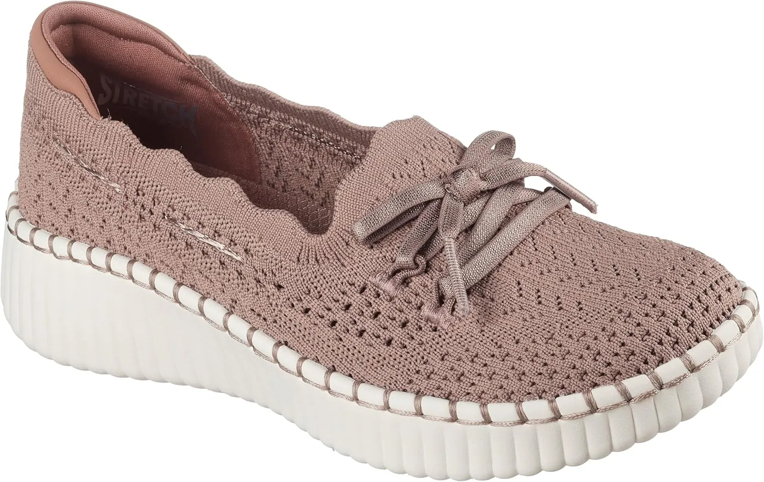 Skechers Women's Wilshire BLVD-Knit Sail Sneaker