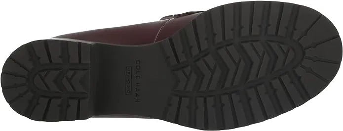 Slip Heeled Camea Specialty items Haan Loafers On Leather Big offer Round Bloodstone/Ivory Cole Toe Block