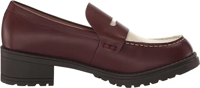 Slip Heeled Camea Specialty items Haan Loafers On Leather Big offer Round Bloodstone/Ivory Cole Toe Block