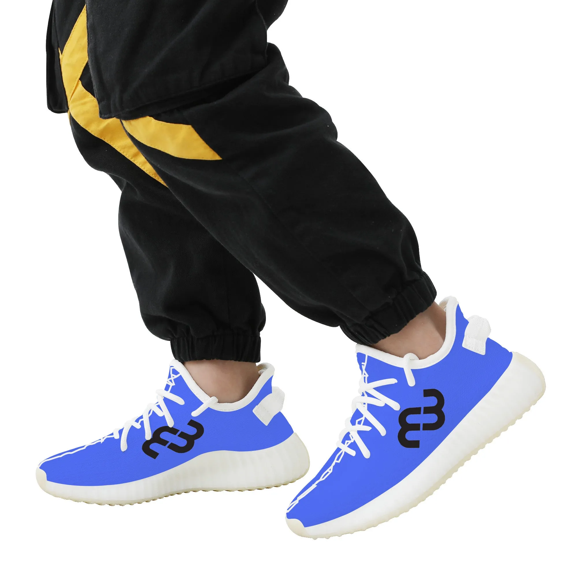 Sneaker Mesh Kids Seasonal promotion Bushae Budget-friendly - Knit Money White D18