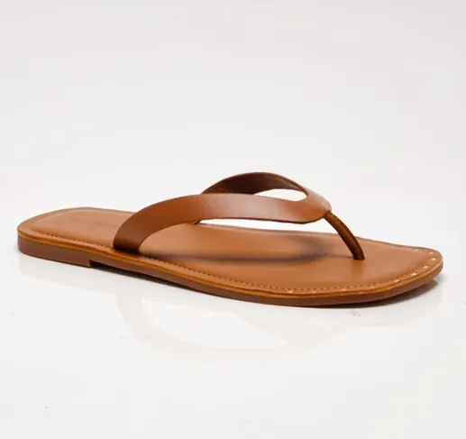 SONA THONG SANDAL in Luggage