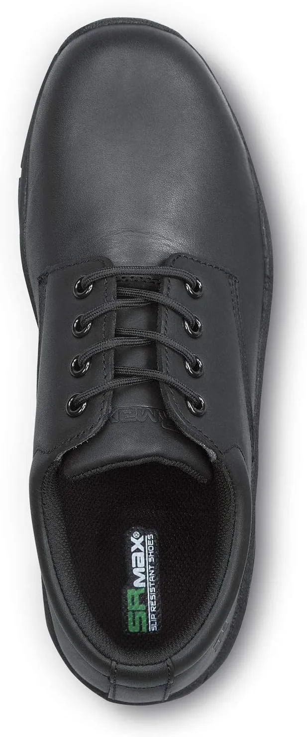 SR Max Rockledge, Men's, Black, Oxford Style, Steel Toe, EH, Slip Resistant Work Shoe