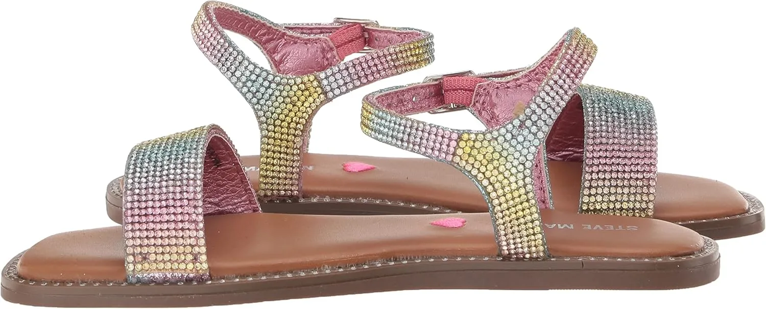 Steve Madden Girl's Jnishar Flat Sandal
