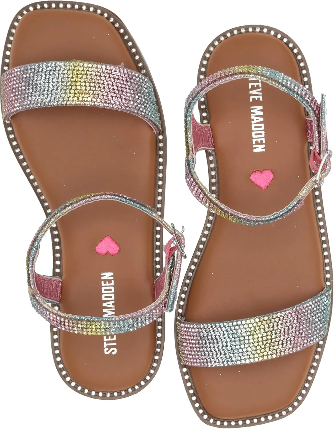 Steve Madden Girl's Jnishar Flat Sandal