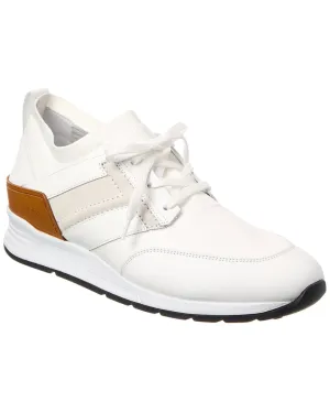 TOD’s Sportivo Knit & Leather Sneaker