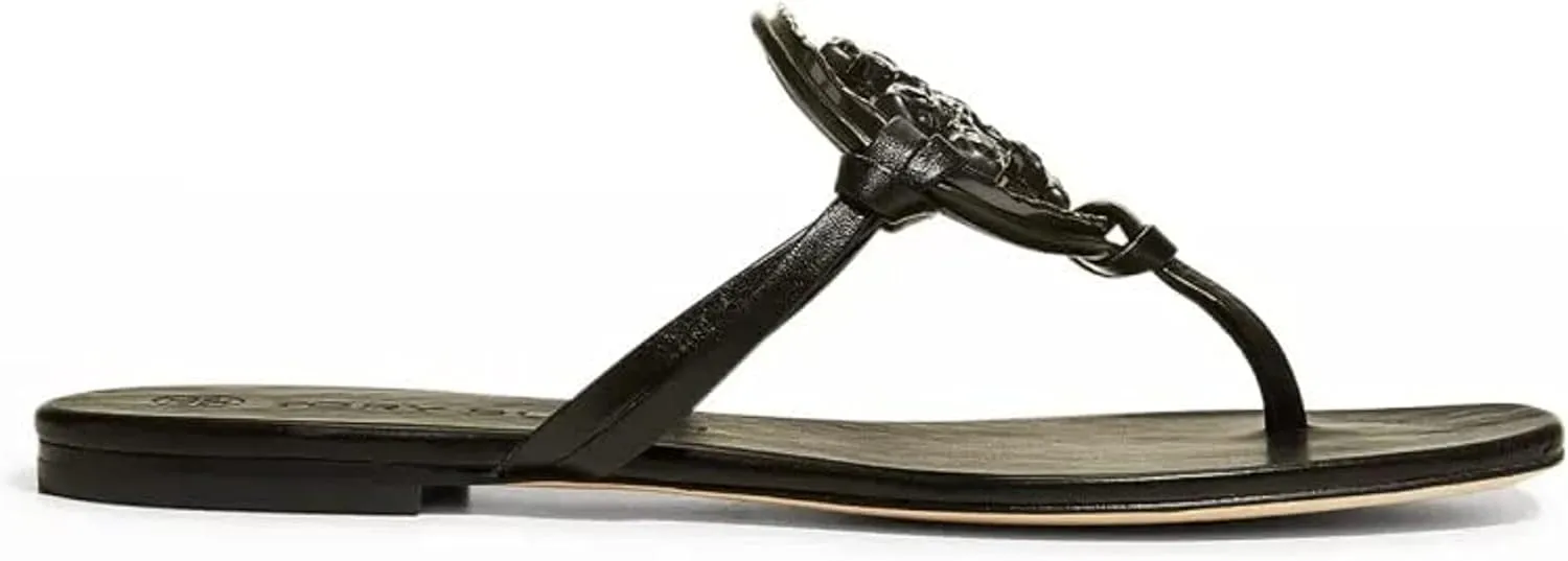 Tory Burch Women's Jeweled Miller Flat Thong Sandal