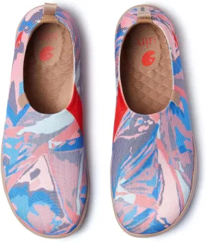 UIN Women's Art Travel Shoes Toledo Ⅰ Knit Slip On Comfort Sneaker Art Series