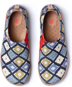 UIN Women's Art Travel Shoes Toledo Ⅰ Knit Slip On Comfort Sneaker Art Series