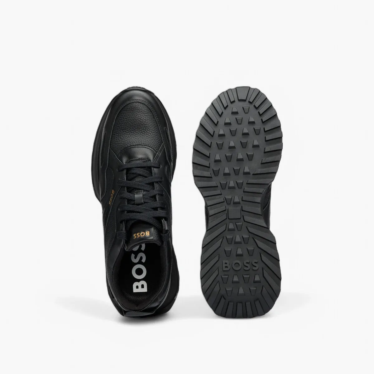 Waterproof Gore-Tex Trainer In Polished Leather
