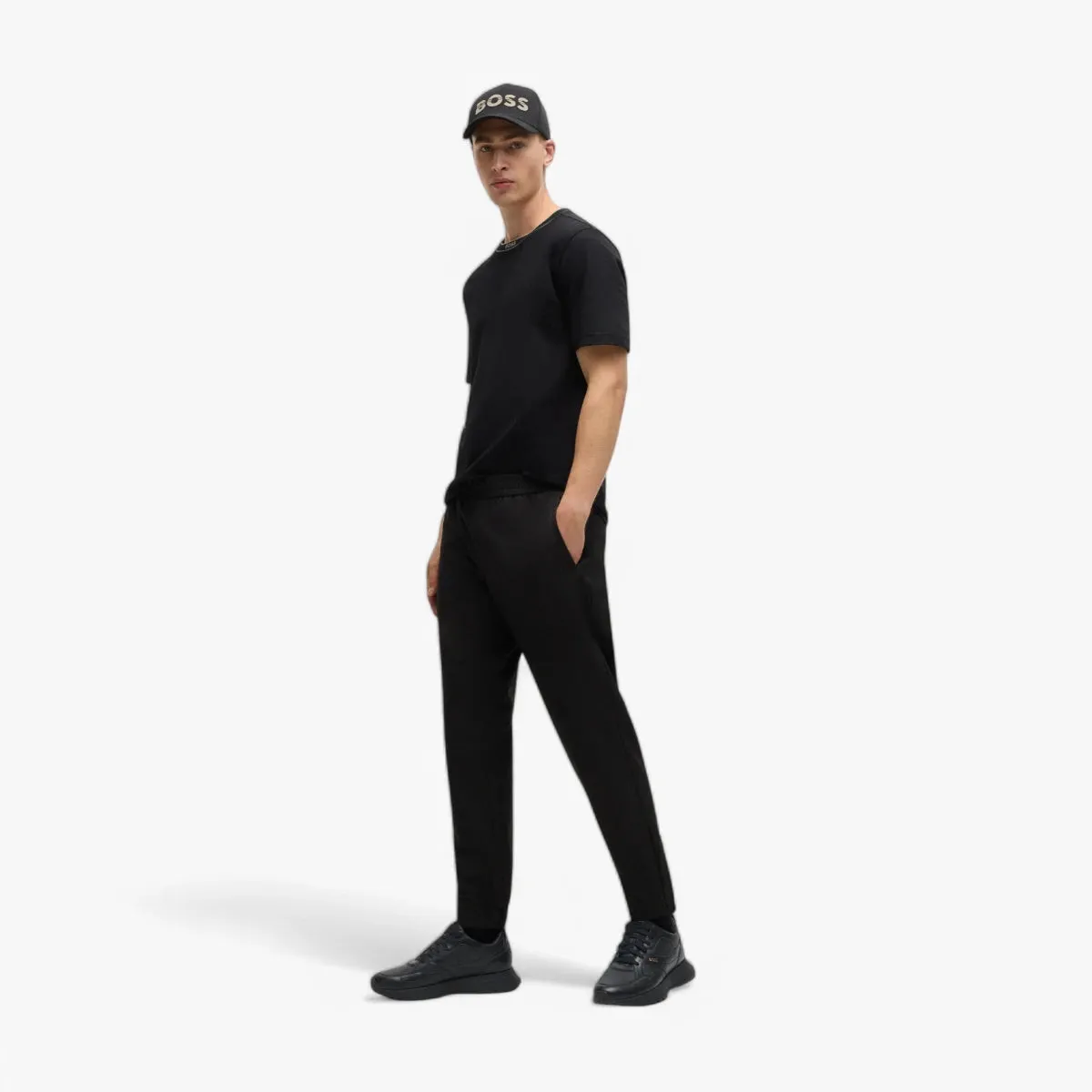 Waterproof Gore-Tex Trainer In Polished Leather