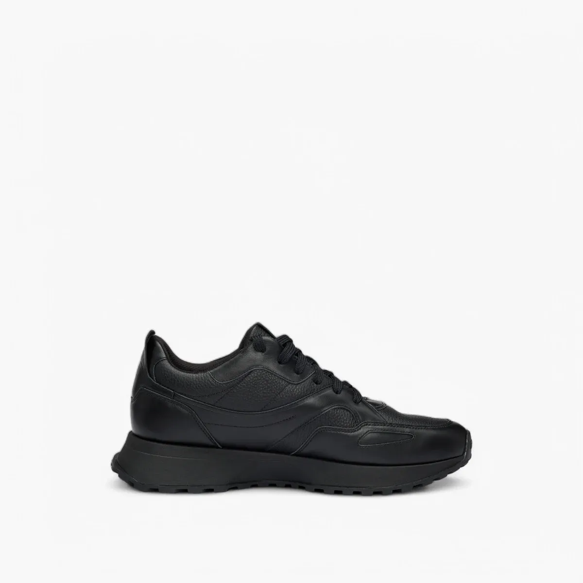Waterproof Gore-Tex Trainer In Polished Leather