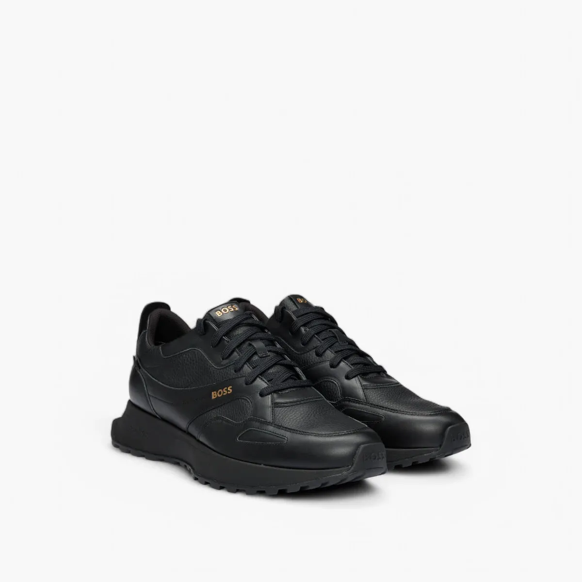 Waterproof Gore-Tex Trainer In Polished Leather