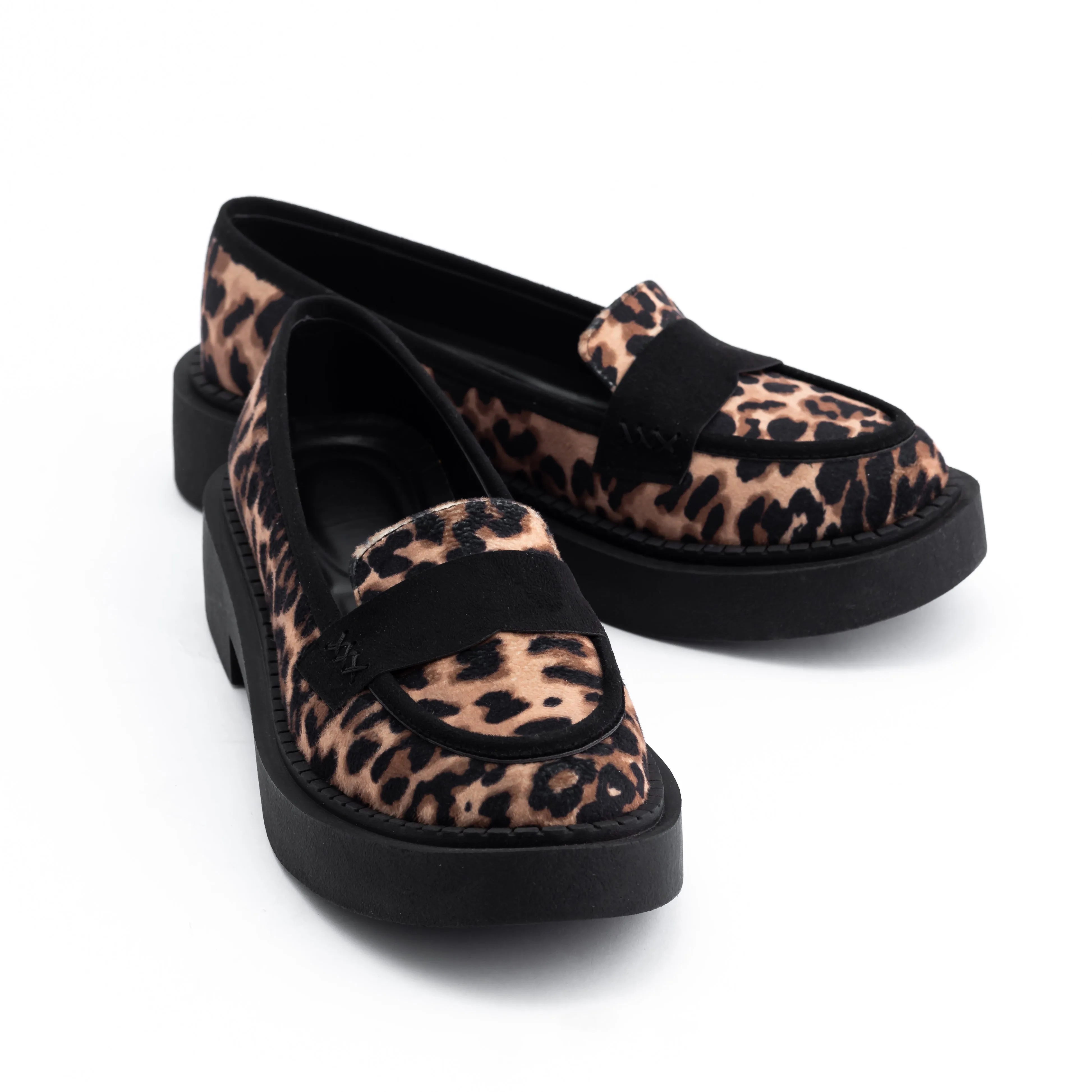 Women Leopard Pattern Loafers