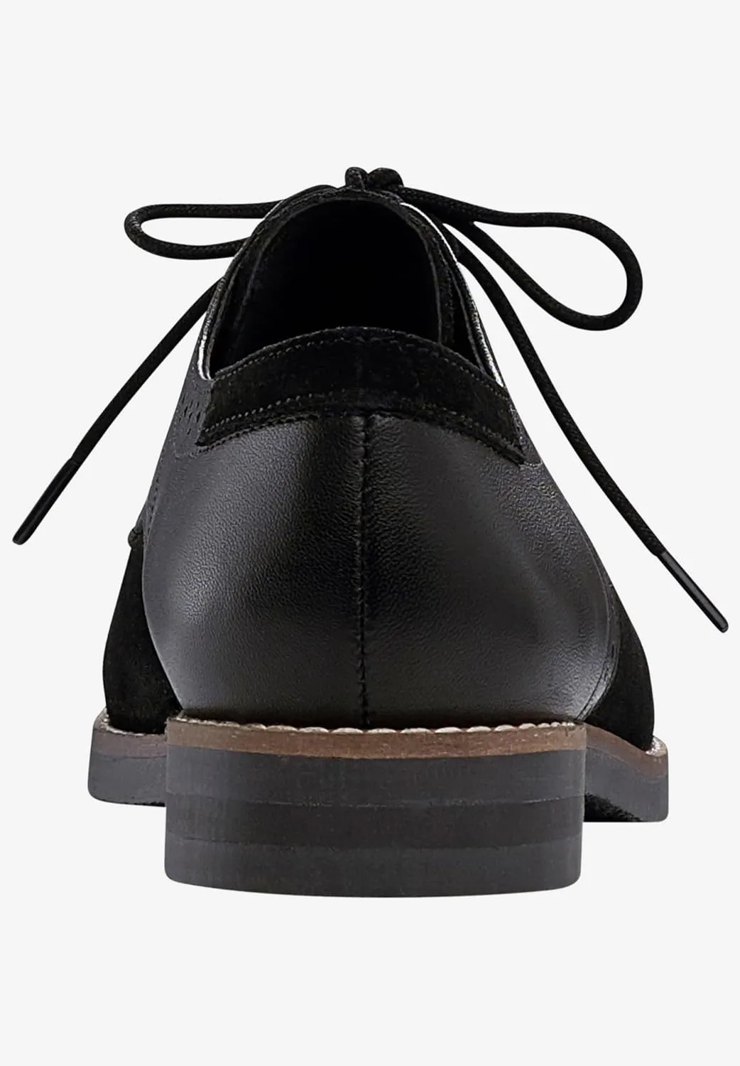 Women's Wide Width Lace-Up Oxford Flats