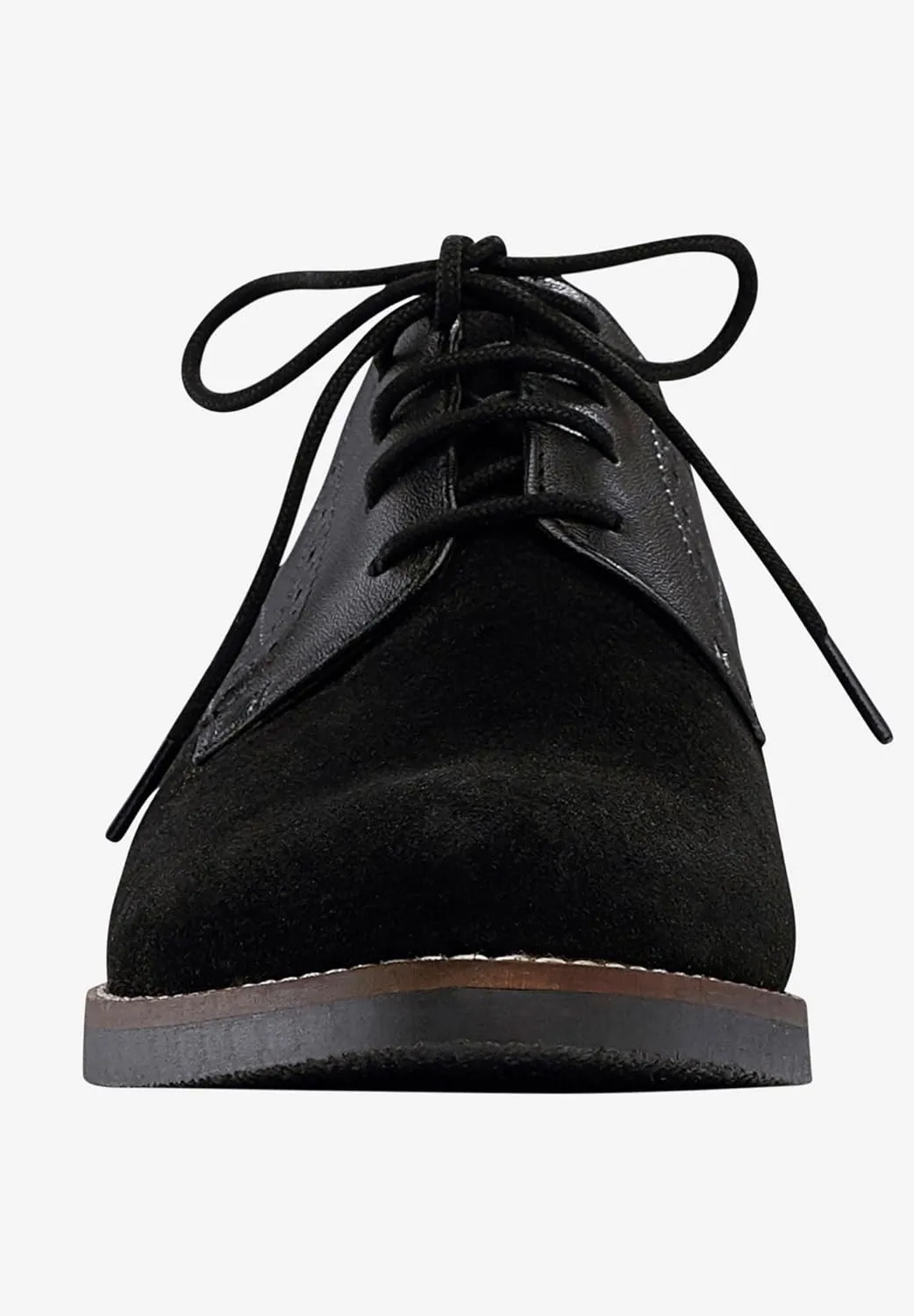 Women's Wide Width Lace-Up Oxford Flats