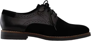 Women's Wide Width Lace-Up Oxford Flats